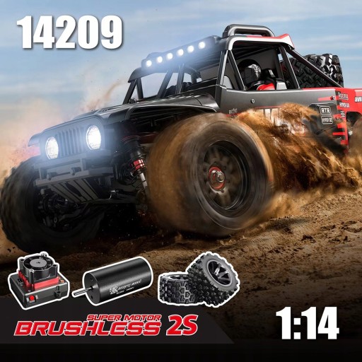 MJX 1/14 14209 14210 Автомобиль с дистанционным управлением