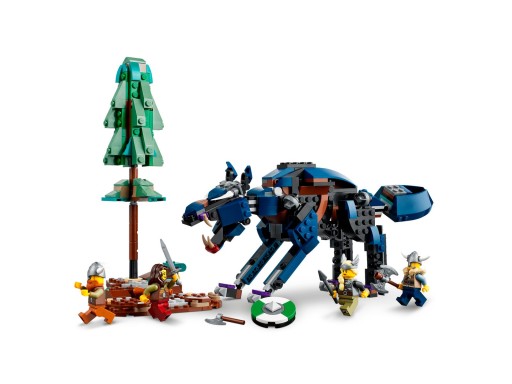 LEGO 31132 CREATOR КОРАБЛЬ ВИКИНГОВ И ЗМЕЯ МИДГАРДА