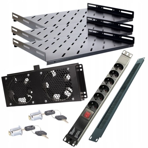 Шкаф RACK 15U 600х600 ПОДВЕСНОЙ серверный шкаф+полка+удлинитель