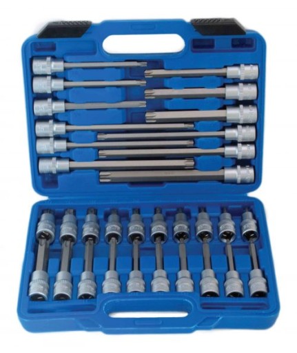 S-ST3212 НАБОР ДЛИННЫХ ТОРЦЕВ TORX 1/2″, 32 ШТ. SATRA