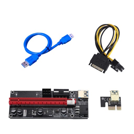 Набор из 4 шт. Riser 009S GOLD USB 3.0 PCI-E 1x-16x