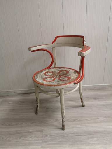 винтажный ретро изогнутый деревянный стул Thonet