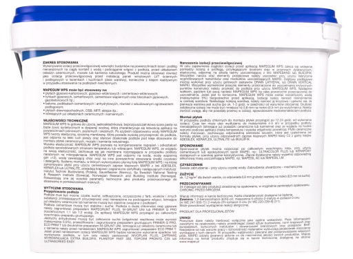 Гидроизоляционная жидкость MAPEI Mapegum WPS фольга 20кг