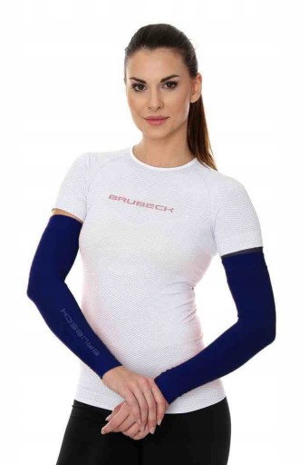BRUBECK SIATECZKOWE Rękawki kolarskie TERMO L/XL