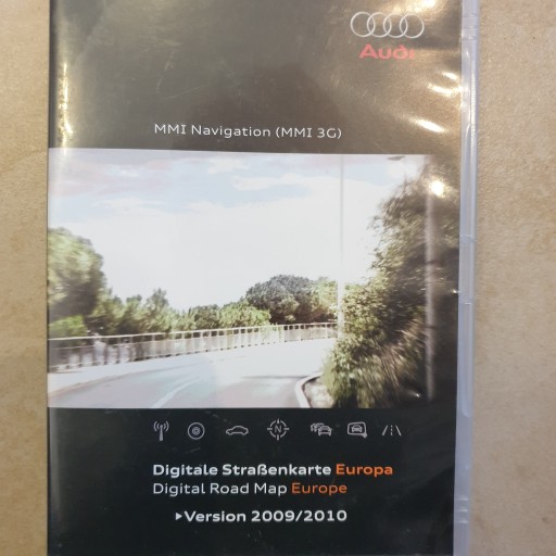 CD 2010 НАВИГАЦИЯ NAVI MMI КАРТА ЕВРОПЫ AUDI