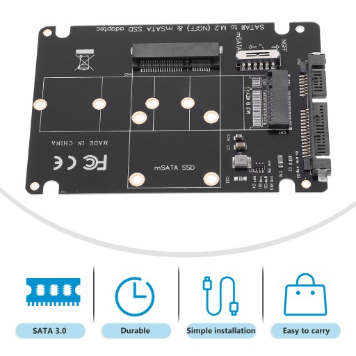 КОНВЕРТЕР MSATA SSD В АДАПТЕР M2 ДЛЯ КОМПЬЮТЕРА 3 0