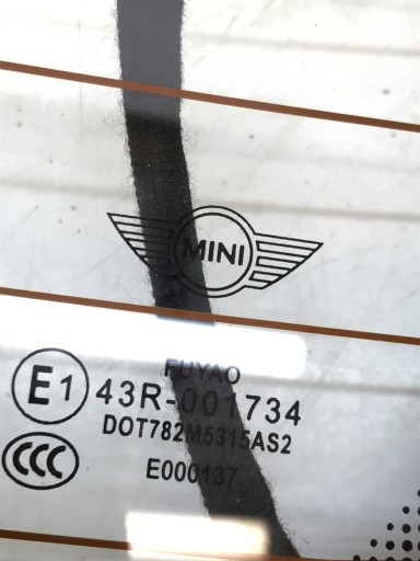 ОКНО ПРАВОЕ MINI CLUBMAN F54 51318492744 8492744