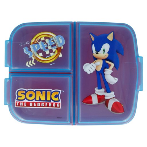 Ланч-бокс Sonic the Hedgehog 40520 с тремя отделениями