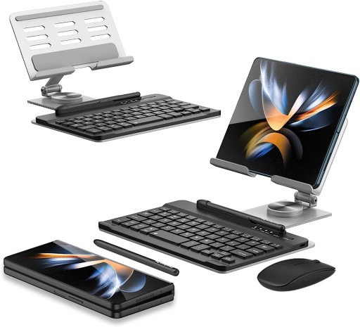 KLAWIATURA + PIÓRO + MYSZ + PODSTAWKA DO SAMSUNG Z FOLD 4/3/2