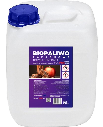 BIOETANOL BIOPALIWO BIO PALIWO ZAPACHOWE BIOKOMINEK 3 ZAPACHY KOMPLET 15L