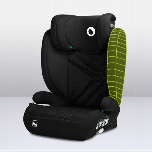 Автокресло Isofix, регулировка подголовника I-SIZE 100-150см Lionelo HUGO
