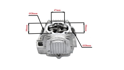 Головка в сборе Quad ATV 110 125 Cross 110 125