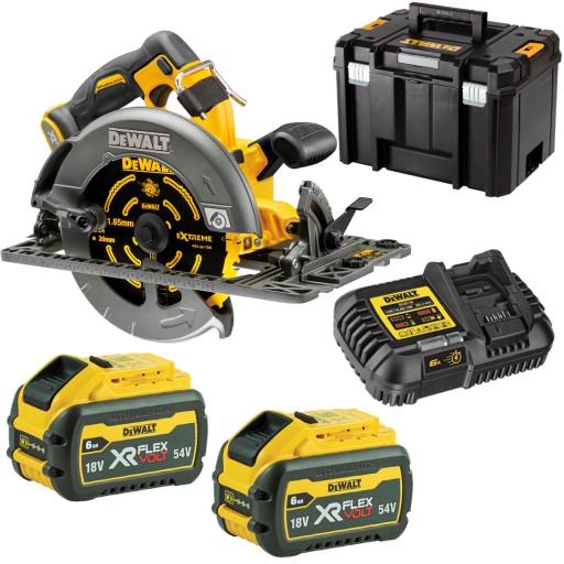 Пила циркулярная 190мм 2х6Ач 54В DEWALT DCS579T2