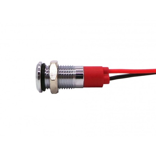 Kontrolka - lampka kontrolna LED 12V kolor Biały
