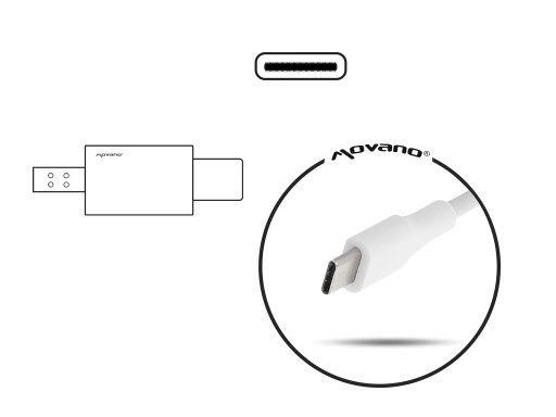 Блок питания A2166 USBC 96 Вт для ноутбуков Apple