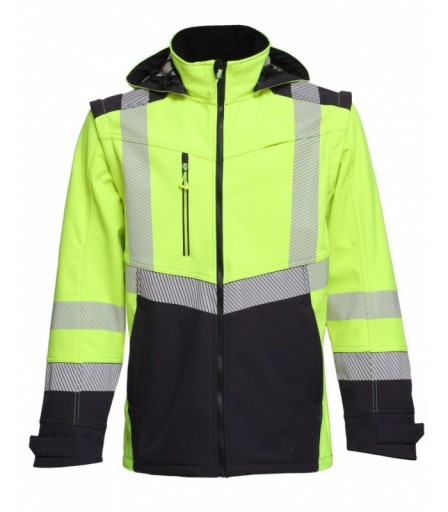 Рабочая толстовка BoSafety Transformer Softshell со съемными рукавами