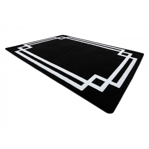 Dywan HAMPTON czarno biały 120x170 GLAMOUR LUX