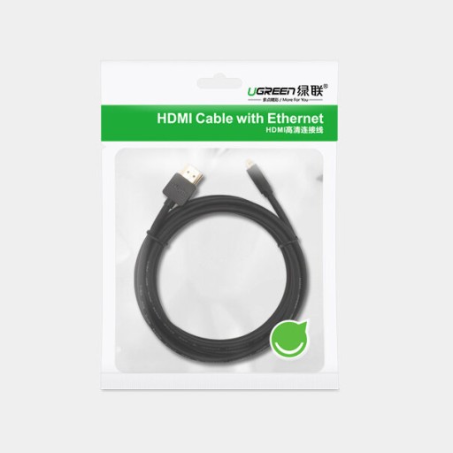 ВИДЕОКАБЕЛЬ UGREEN MICRO HDMI-HDMI 2.0 FULLHD 4K 60HZ ВИДЕОКАБЕЛЬ 2М