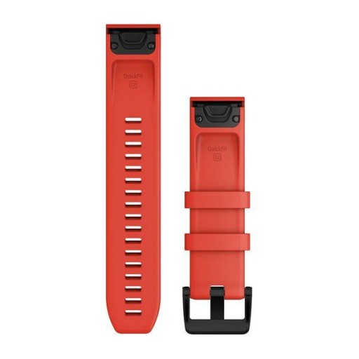 Ремешок для часов Garmin QuickFit 22 — красный лазер, 010-12901-02