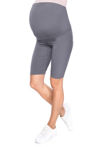 Wygodne krótkie legginsy ciążowe Mama 1052 2/3s