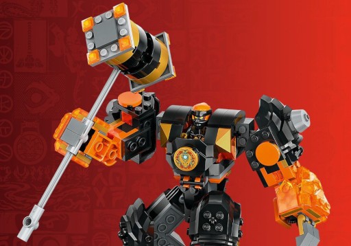 LEGO 71806 NINJAGO Столовая площадка элементаля земли Коула