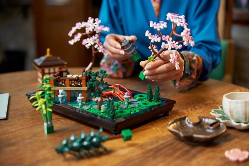 LEGO Icons Zaciszny Ogród Klocki Zestaw 10315