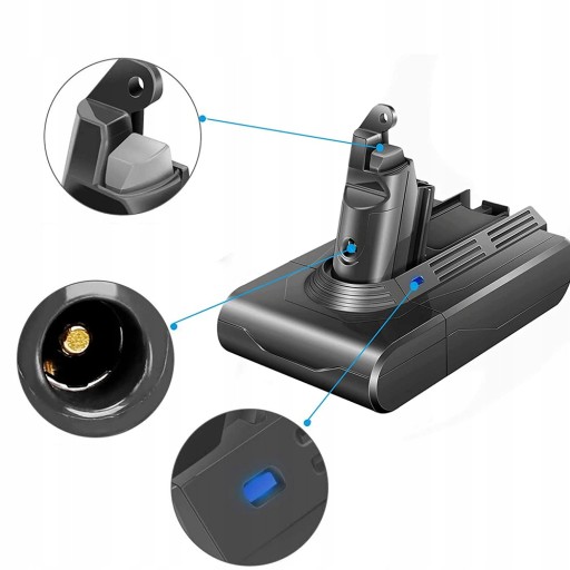 АККУМУЛЯТОР ДЛЯ DYSON V6 SV03/SV04/SV05/SV06/SV07/SV09 4000МАЧ 21,6В