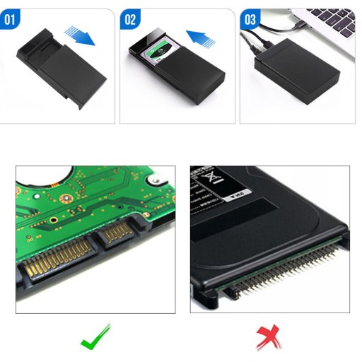 Внешний жесткий диск USB 3.0 SATA для SSD 2,5/3,5 дюйма