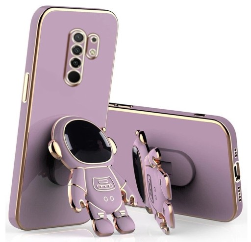 Чехол космонавта для Xiaomi Redmi Note 8 Pro +9H