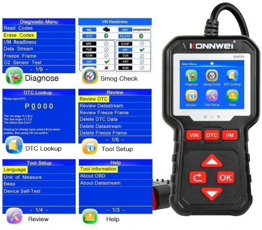 ИНТЕРФЕЙС ДИАГНОСТИЧЕСКОГО СКАНЕРА OBD2 ТЕСТЕР Польский