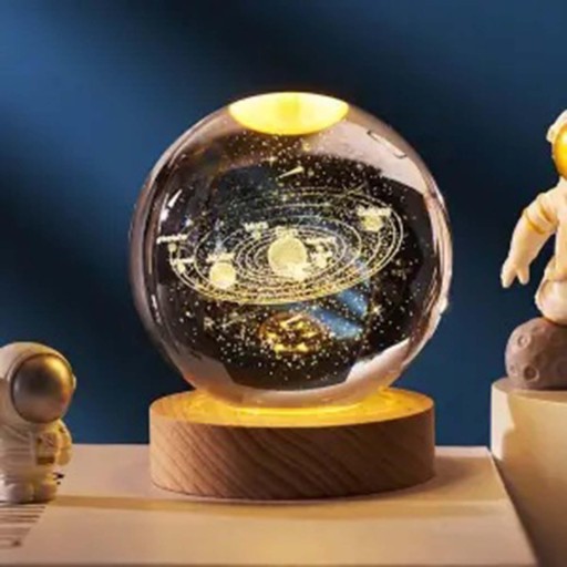 Ночной светильник Galaxy Crystal Ball для настольного использования
