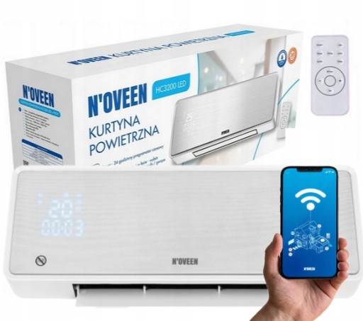 ЭНЕРГОСБЕРЕГАЮЩИЙ ОБОГРЕВАТЕЛЬ СВЕТОДИОДНАЯ ВОЗДУШНАЯ ЗАВЕСА Tuya WiFi Smart