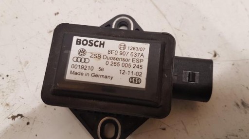 МОДУЛЬ ДАТЧИКА ESP AUDI A4 B6 8E0907637A