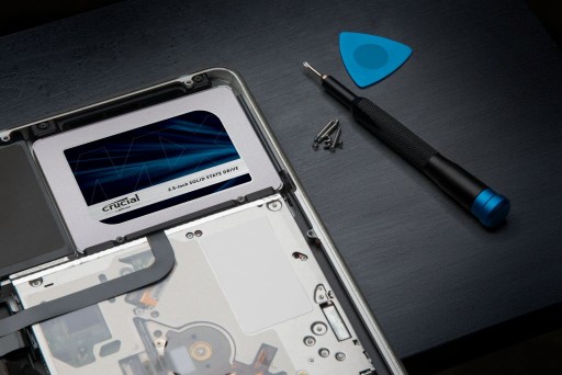 SSD-накопитель CRUCIAL MX500 1000 ГБ SATA III 2,5 дюйма 560/510 МБ/с Micron 3D NAND