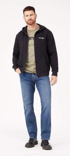 ДЖИНСЫ Wrangler TEXAS AUTHENTIC ПРЯМЫЕ The Moment ТЕМНЫЕ W33 L32