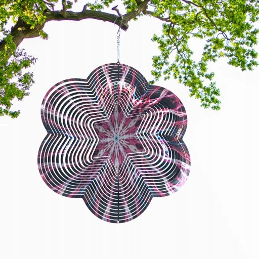 3D Spinner Wind Spinner с ловушкой ветра из нержавеющей стали
