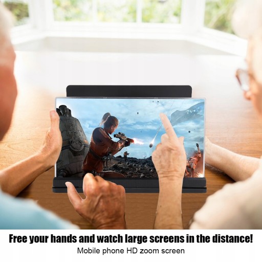 УВЕЛИЧИТЕЛЬНЫЙ ЭКРАН ДЛЯ СМАРТФОНА HD 3D РУЧКА 18
