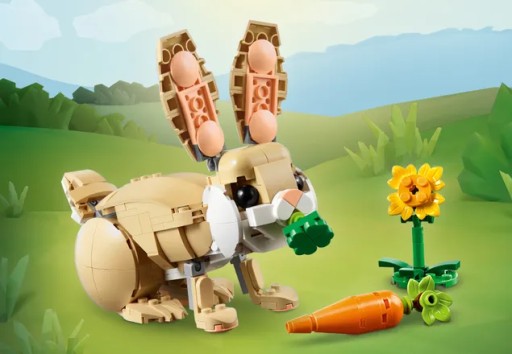 Klocki LEGO Creator 31162 3w1 Uroczy króliczek 8+ (Elementy: 326)