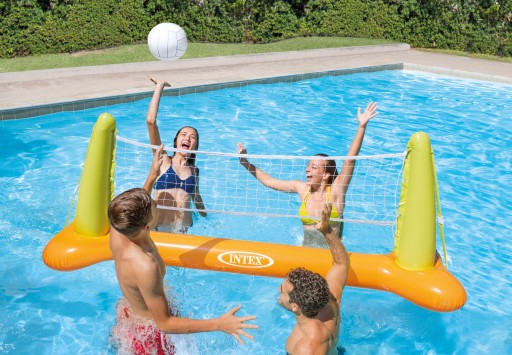 Dmuchana Siatka do Gry w Piłkę dla Dzieci na Ogród Plaże Basen Wodę 56508