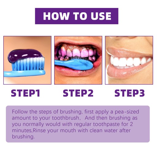 Зубная паста Hismile Whitening V34 корректор цвета 30мл