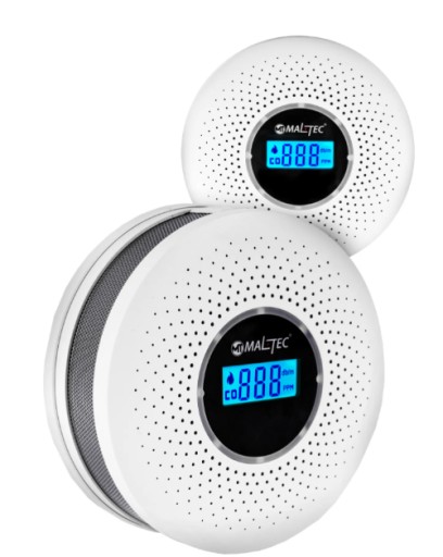Датчик дыма угарного газа SafeSensor2000 2в1