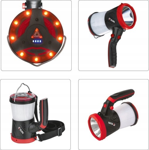 LATARKA LED AKUMULATOROWA SZPERACZ LAMPA POWERBANK