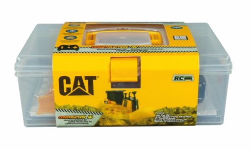Traktor RC Ciągnik gąsienicowy CAT D7E ze spychaczem Carrera