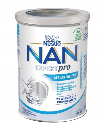 Молоко для детского питания NESTLE NAN БЕЗЛАКТОЗНОЕ 6x400г