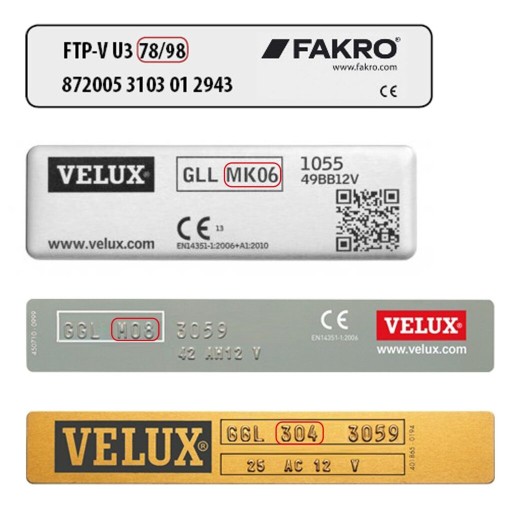 Рулонная штора Blackout 78x140 на окна Fakro Velux