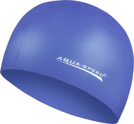Шапочка для плавания силиконовая MEGA - AQUA SPEED