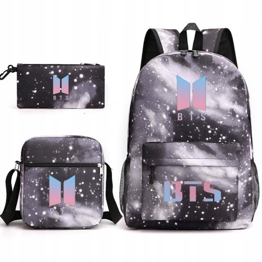 НАБОР РЮКЗАК ДЛЯ МАЛЬЧИКОВ BTS BANGTAN СУМКА А4 ЧЕХОЛ-ПЕНАЛ