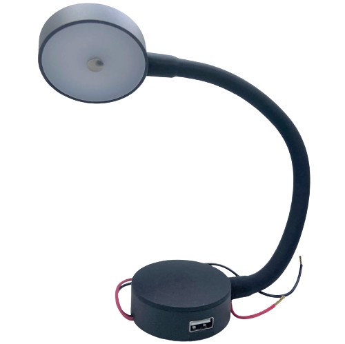 Лампа ДЛЯ КАМЕРЫ ЯХТЫ LED 2W 12/24V USB MATT