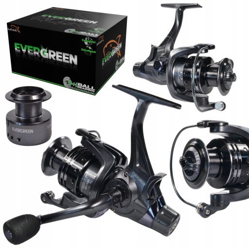КАТУШКА HOKKAIDO EVERGREEN 4000, СВОБОДНАЯ СКОРОСТЬ, 9+1BB, МЕТАЛЛ, ВЫКЛЮЧАЮЩИЙ ПОДШИПНИК