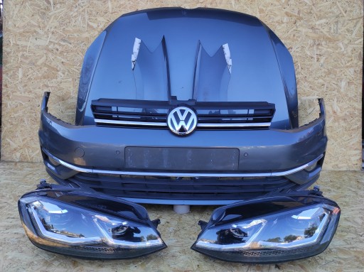 Передняя маска лампа бампер передний ремень VW Golf VII лифт